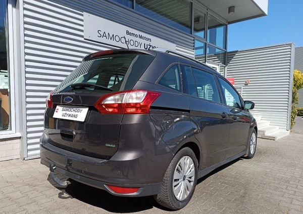 Ford Grand C-MAX cena 31900 przebieg: 203062, rok produkcji 2017 z Poznań małe 466